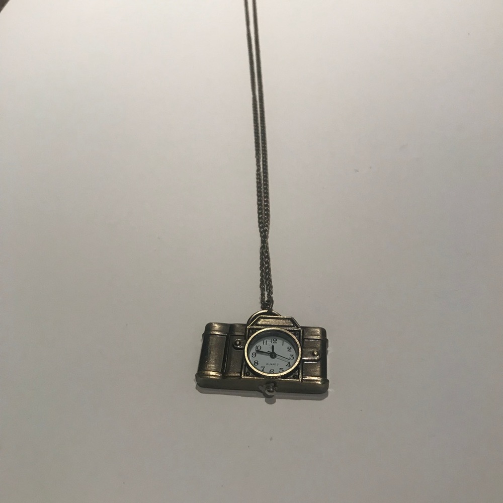 Brand New Camera Watch Pendant Necklace - Picture 6 of 8